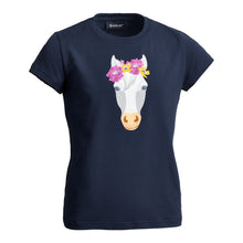 Load image into Gallery viewer, Ariat Girls flower crown T-shirt
