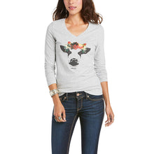 Load image into Gallery viewer, ARIAT WOMENS R.E.A.L MOODONNA LONG SLEEVE SHIRT
