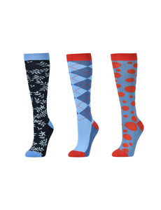 DUBLIN 3 PACK SOCKS