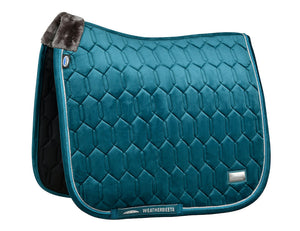 WEATHERBEETA ROYAL VELVETEEN DRESSAGE SADDLE PAD