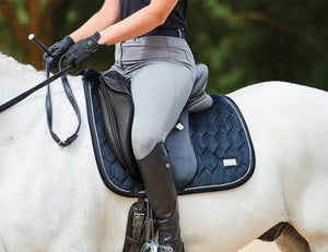 WEATHERBEETA ROYAL VELVETEEN DRESSAGE SADDLE PAD