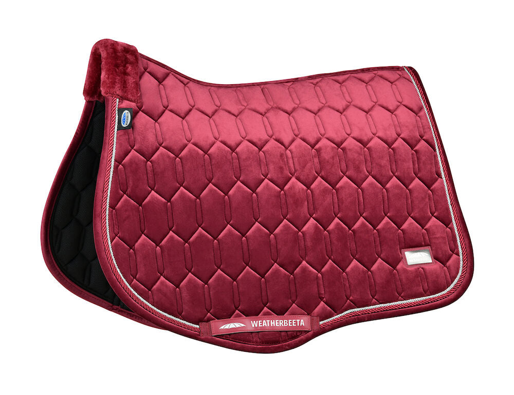 WEATHERBEETA ROYAL VELVETEEN ALL PURPOSE SADDLE PAD