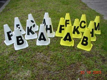 Load image into Gallery viewer, Ferrari Dressage Cone - Small Printed 8 Pack
