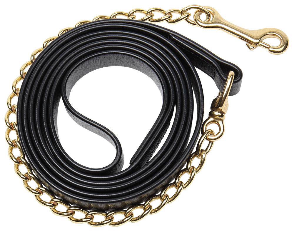LEAD WITH SOLID BRASS CHAIN