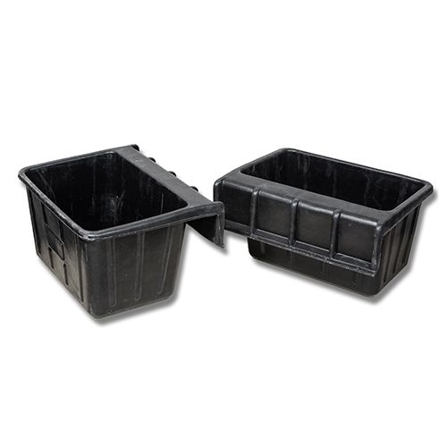 RAIL RUBBER FEED BUCKET
