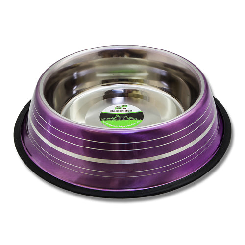 DOG BOWL STAINLESS STEEL