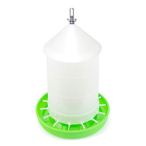 SUSPENSION POULTRY FEEDER WITH LID