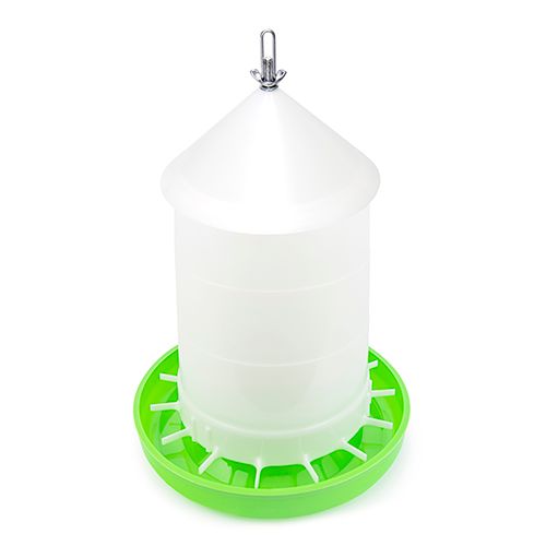 SUSPENSION POULTRY FEEDER WITH LID