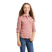 Load image into Gallery viewer, Ariat Girls Antique Rubia Long Sleeve Shirt
