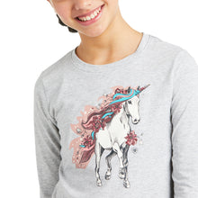 Load image into Gallery viewer, ARIAT GIRLS MY UNICORN LONG SLEEVE T-SHIRT
