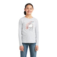 Load image into Gallery viewer, ARIAT GIRLS MY UNICORN LONG SLEEVE T-SHIRT
