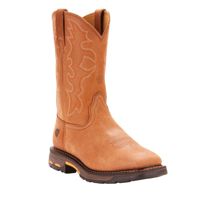 ARIAT MENS WORKHOG SQUARE STEEL TOE H2O Saddleworld NT