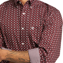 Load image into Gallery viewer, ARIAT MENS WRINKLE FREE OSWIN CLASSIC LONG SLEEVE SHIRT
