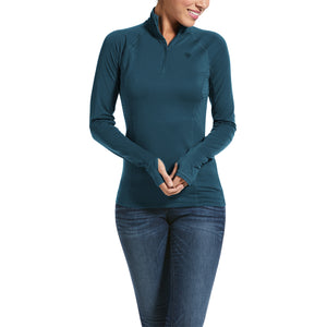 ARIAT WOMENS LOWELL 2.0 1/4 ZIP BASELAYER