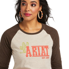 Load image into Gallery viewer, ARIAT WOMENS R.E.A.L GRAPHIC LONG SLEEVE TEE
