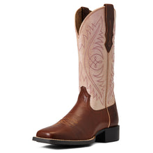 Load image into Gallery viewer, ARIAT WOMENS ROUND UP WIDE SQUARE TOE STRETCHFIT

