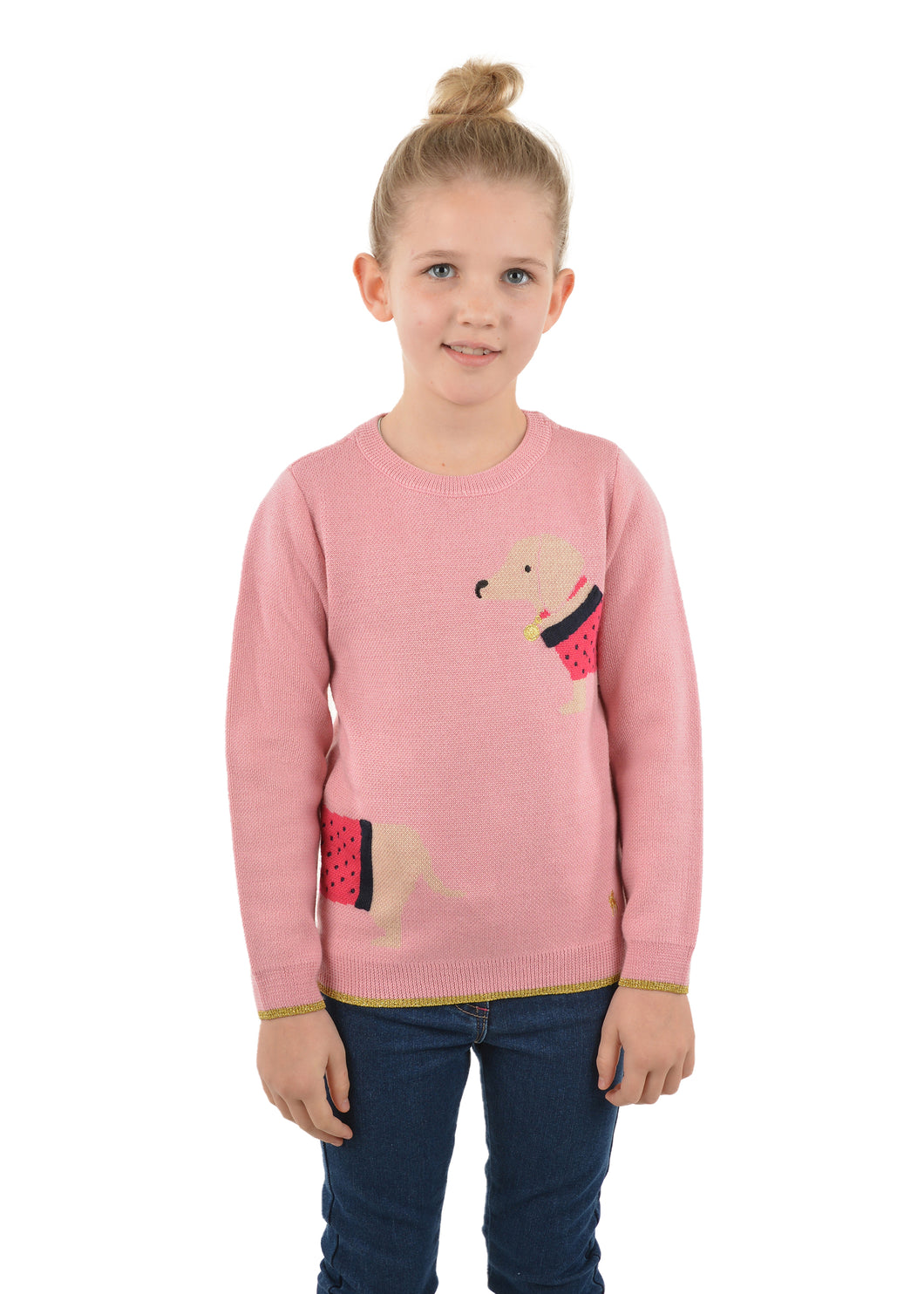 THOMAS COOK GIRLS AUDREY SAUSAGE DOG JUMPER