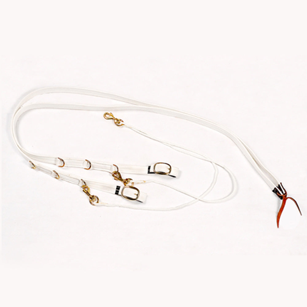 AUSTRALIAN STOCKMANS DOUBLE COTTON DRAW REINS