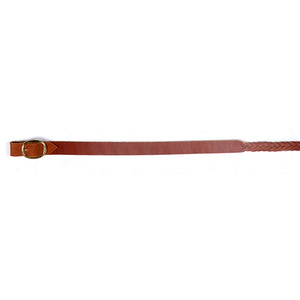 AUSTRALIAN STOCKMANS REDHIDE 5 PLAIT REINS