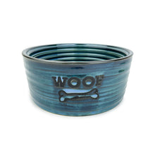 Load image into Gallery viewer, Barkley&amp;Bella Woof Ceramic Glazed Bowl
