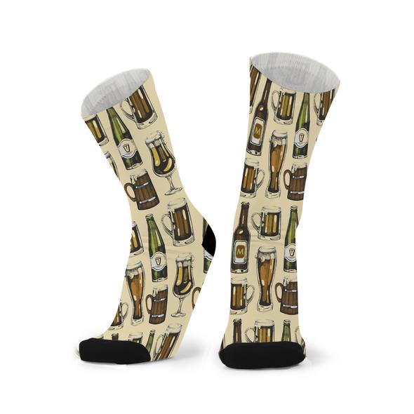 RED FOX SOCKS BEER O CLOCK