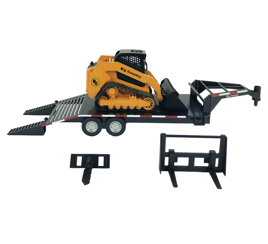 BIG COUNTRY TOYS - SKID STEER, TRAILER AND ACCESSORIES