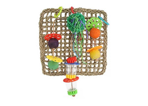 BIRD FORAGING WALL