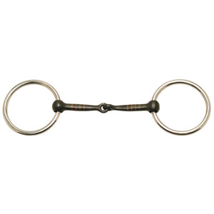 SWEETMOUTH LOOSE RING SNAFFLE W/COPPER INLAID MOUTH