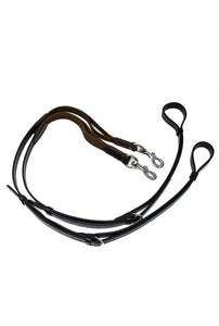 ELASTIC LEATHER SIDE REINS