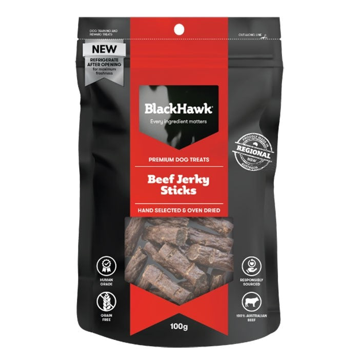Black Hawk Dog Beef Sticks