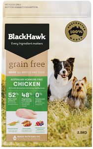 BLACK HAWK GRAIN FREE CHICKEN