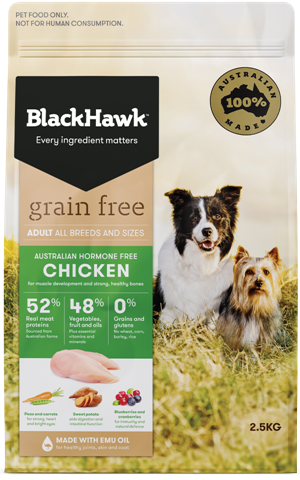 BLACK HAWK GRAIN FREE CHICKEN