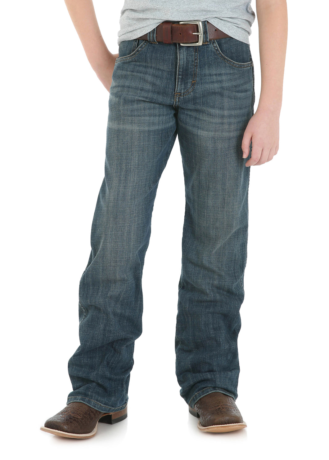 WRANGLER BOYS RETRO RELAXED BOOT JEAN