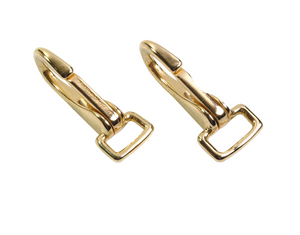 Brass Fixed Rigid Eye Snaphook