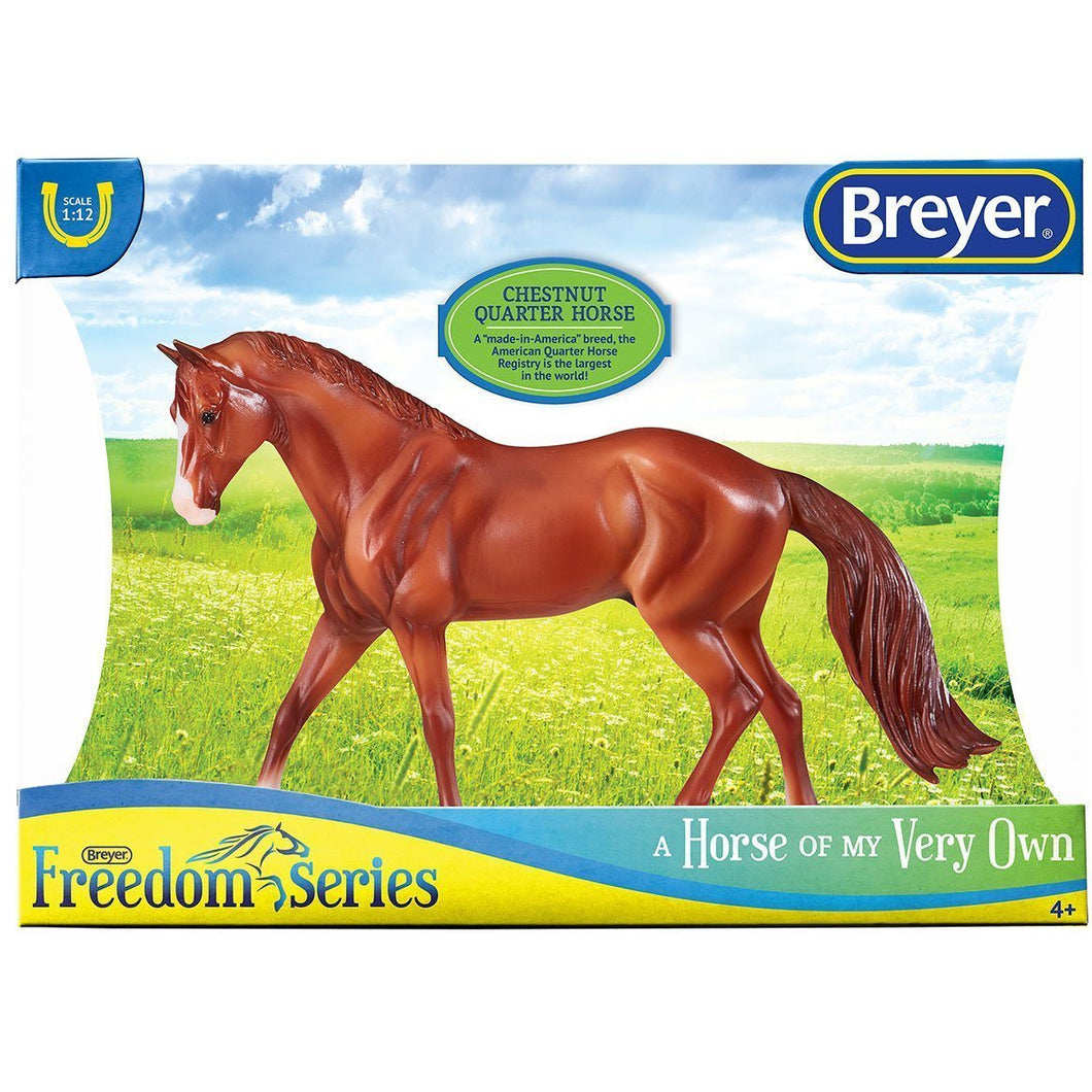 BREYER CLASSICS CHESTNUT QUARTER HORSE