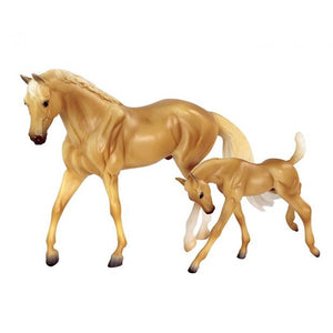 BREYER PALOMINO MORGAN AND FOAL