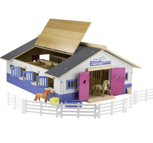 BREYER STABLEMATES FARMS DELUXE STABLE PLAYSET