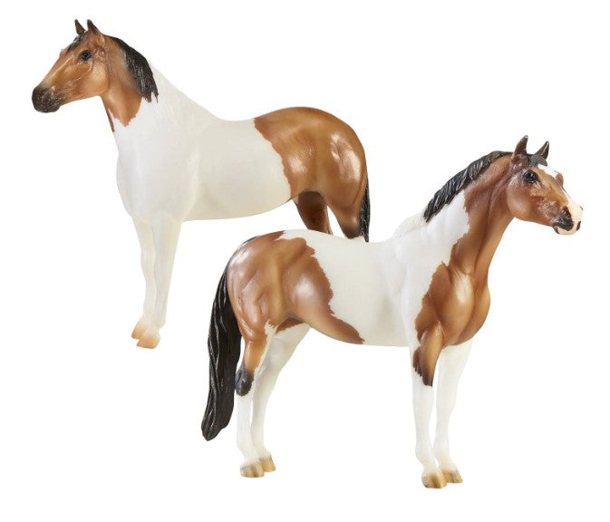 BREYER TRADITIONAL THE GANGSTERS TONY DA PONY AND BUGSY MALONEY