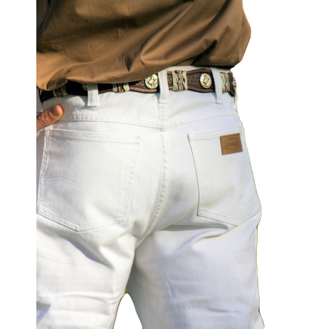 BRIGALOW MENS WHITE JEANS