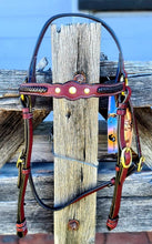 Load image into Gallery viewer, Toprail Equine Leather Show Bridle
