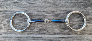 TOPRAIL MEDIUM LOOSE RING SWEET IRON WITH COPPER INLAY SNAFFLE BIT