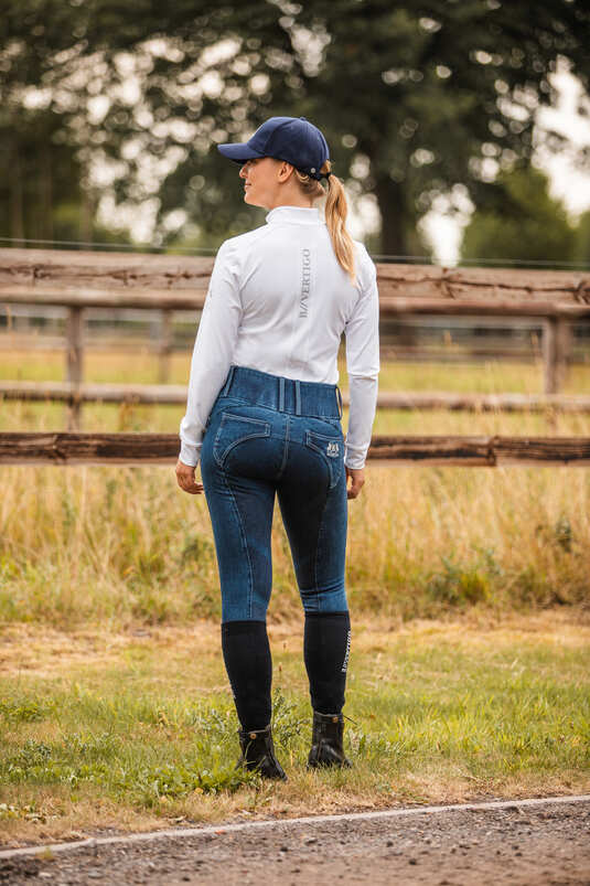 B Vertigo Dianne Denim Breeches