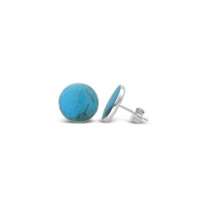 S & S TURQUOISE STONE STUD