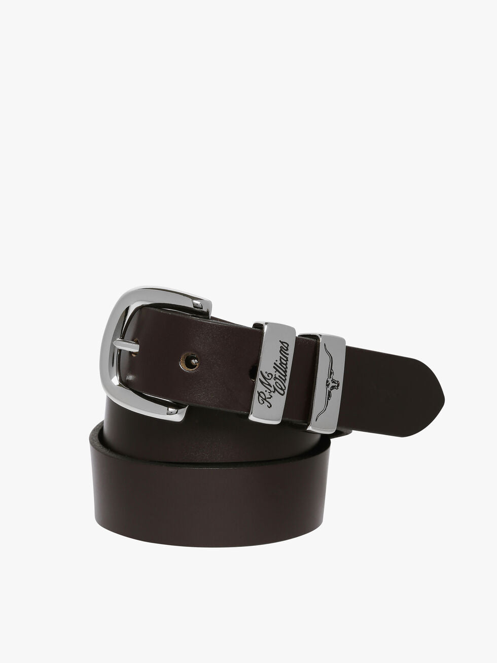 RM WILLIAMS 1 1/4 SOLID HIDE BELT