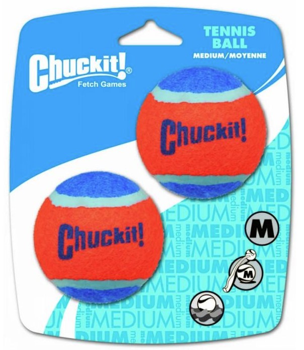 CHUCKIT TENNIS BALL - 2 PACK