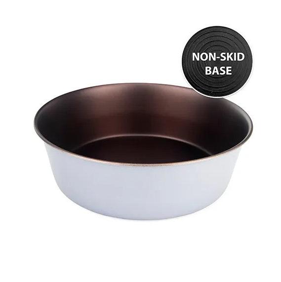 DOG BOWL STAINLESS STEEL NON-SKID