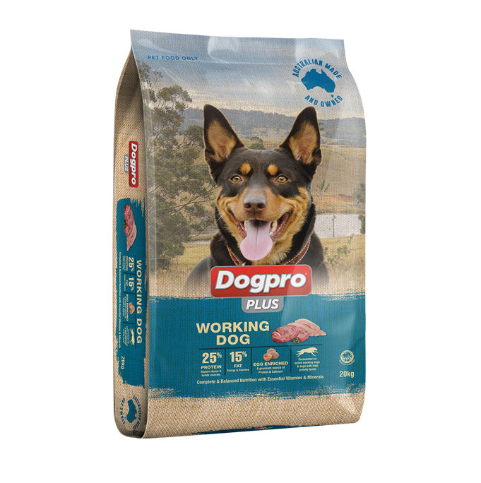 DOG PRO PLUS WORKING DOG EGG ENRICHED Saddleworld NT