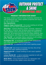 Load image into Gallery viewer, DR SHOW OUTDOOR PROTECT N SHINE
