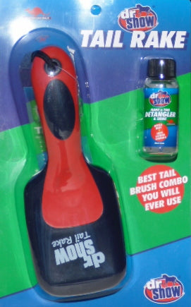DR SHOW BRUSH TAIL RAKE WITH DETANGLER