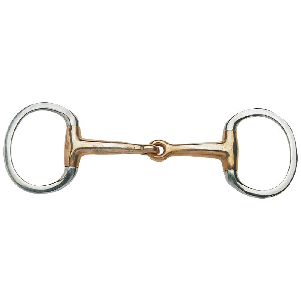 EGGBUTT SNAFFLE WITH COPPER MOUTH
